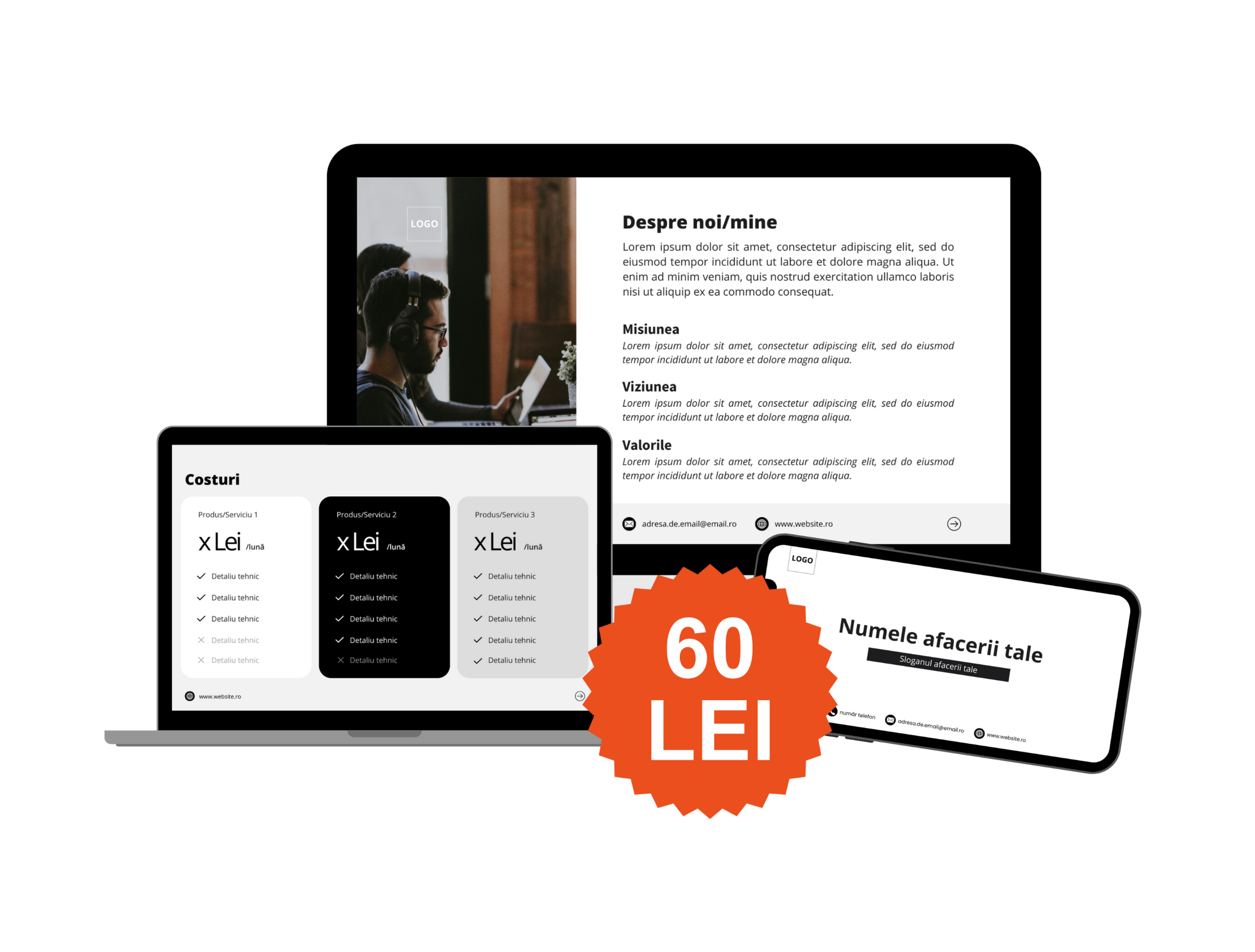 Prezentare business/afacere - business presentation - sabloane prezentare afaceri - PowerPoint